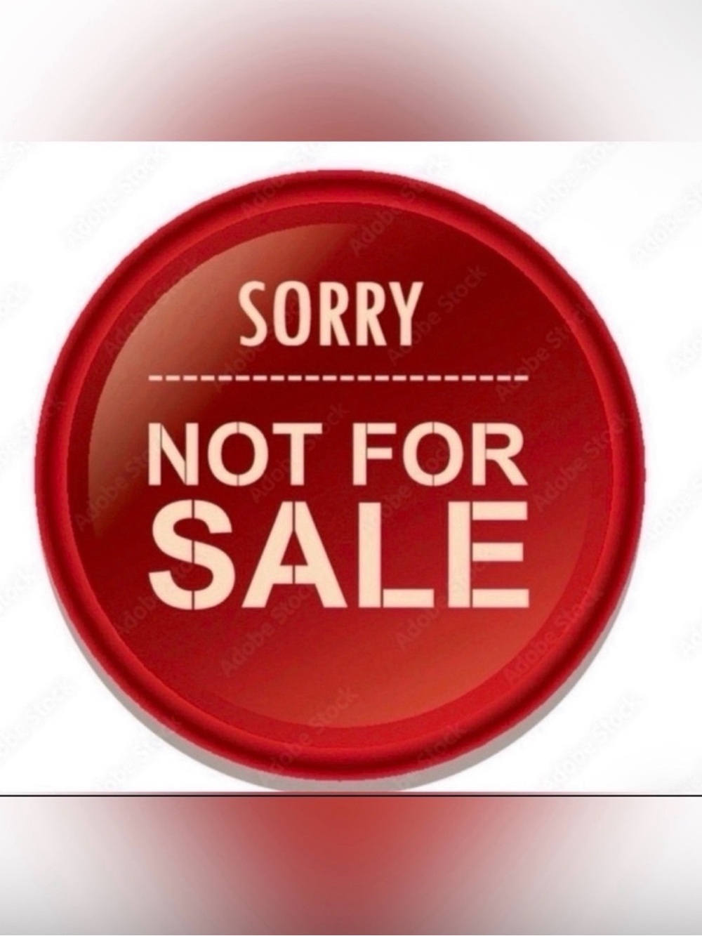 Not for sale